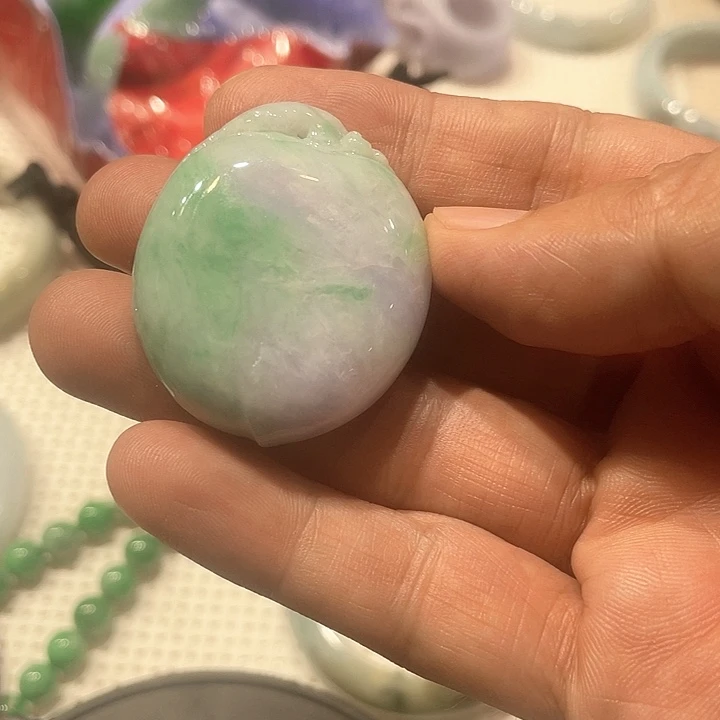 翡翠未镶嵌颈饰翡翠吊坠