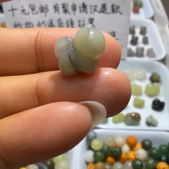 未镶嵌和田玉珠宝半成品