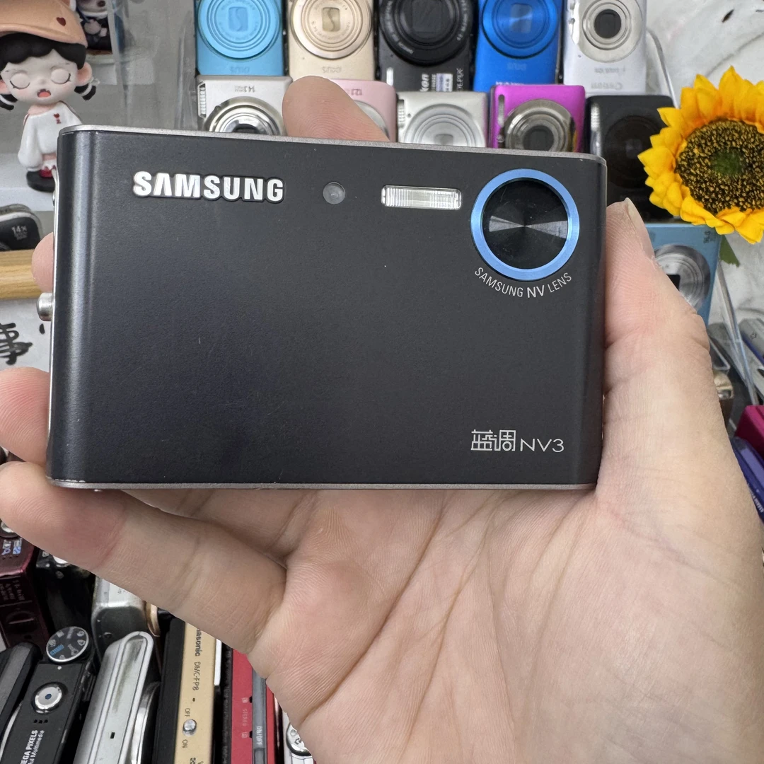95新 Samsung/三星 蓝调nv3 复古带美颜冷白皮720万像素