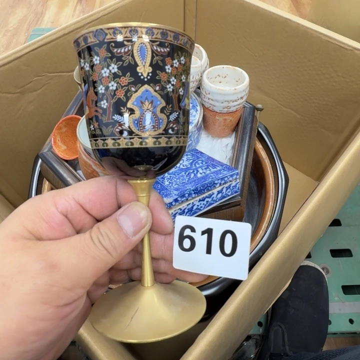 瓷片有**容工艺品摆件瓷器摆件正能量