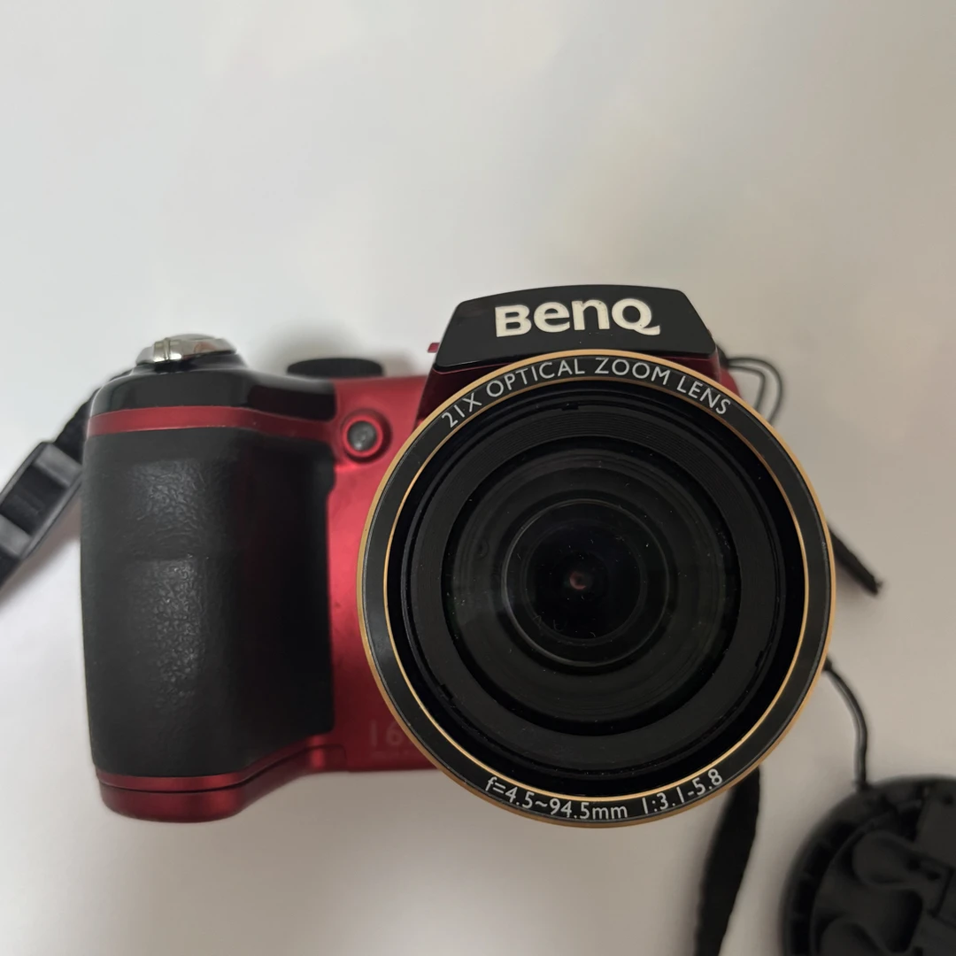 95新 Benq/明基 gh668 1600w像素21倍长焦相机（自备五号电池）