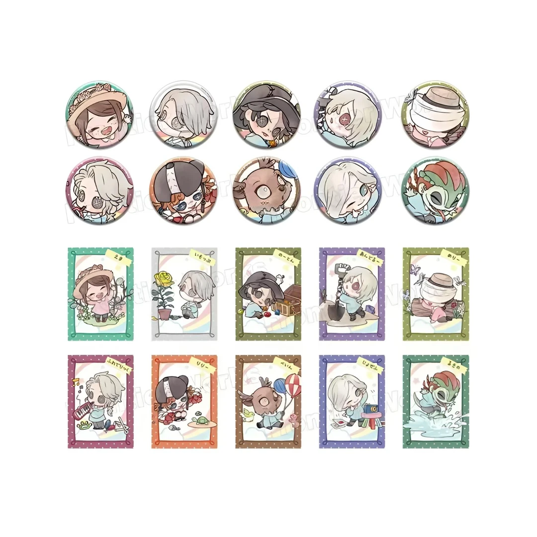 【第五人格】官方日谷幼稚园系列吧唧挂件卡片