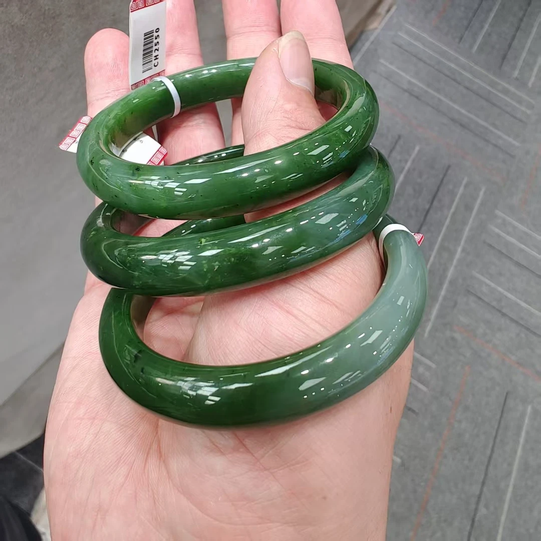 和田玉碧玉手镯 /CH2550/多样性发其一