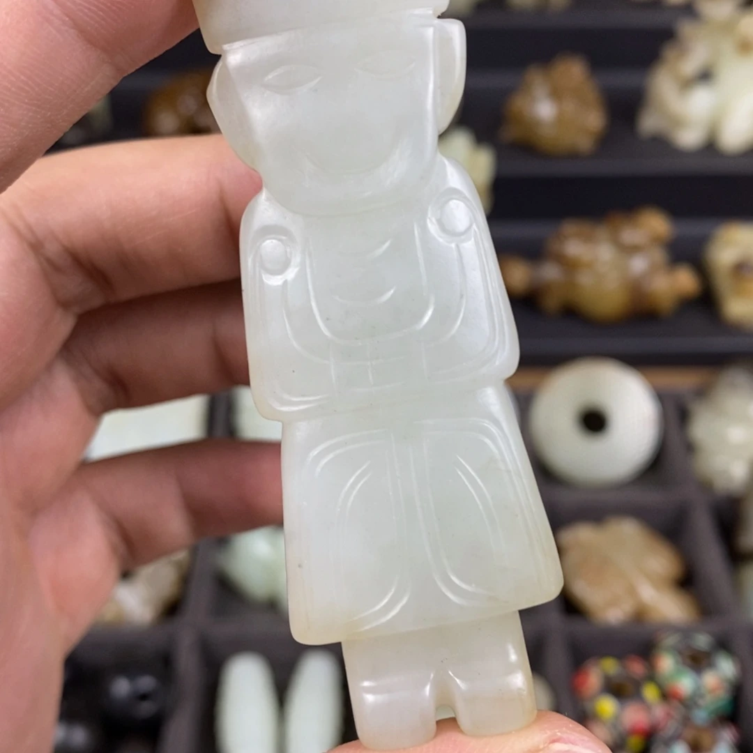 桐***享和田玉（糖玉）未镶嵌挂件