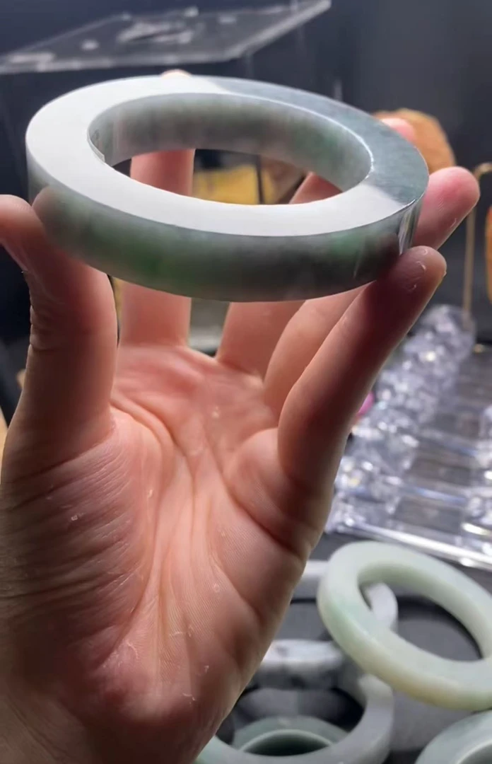 【迪家珠宝】毛胚定制翡翠 绿乌鸡（定制不退不换