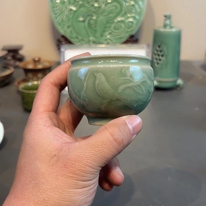 瓷片龙泉青瓷福利青瓷