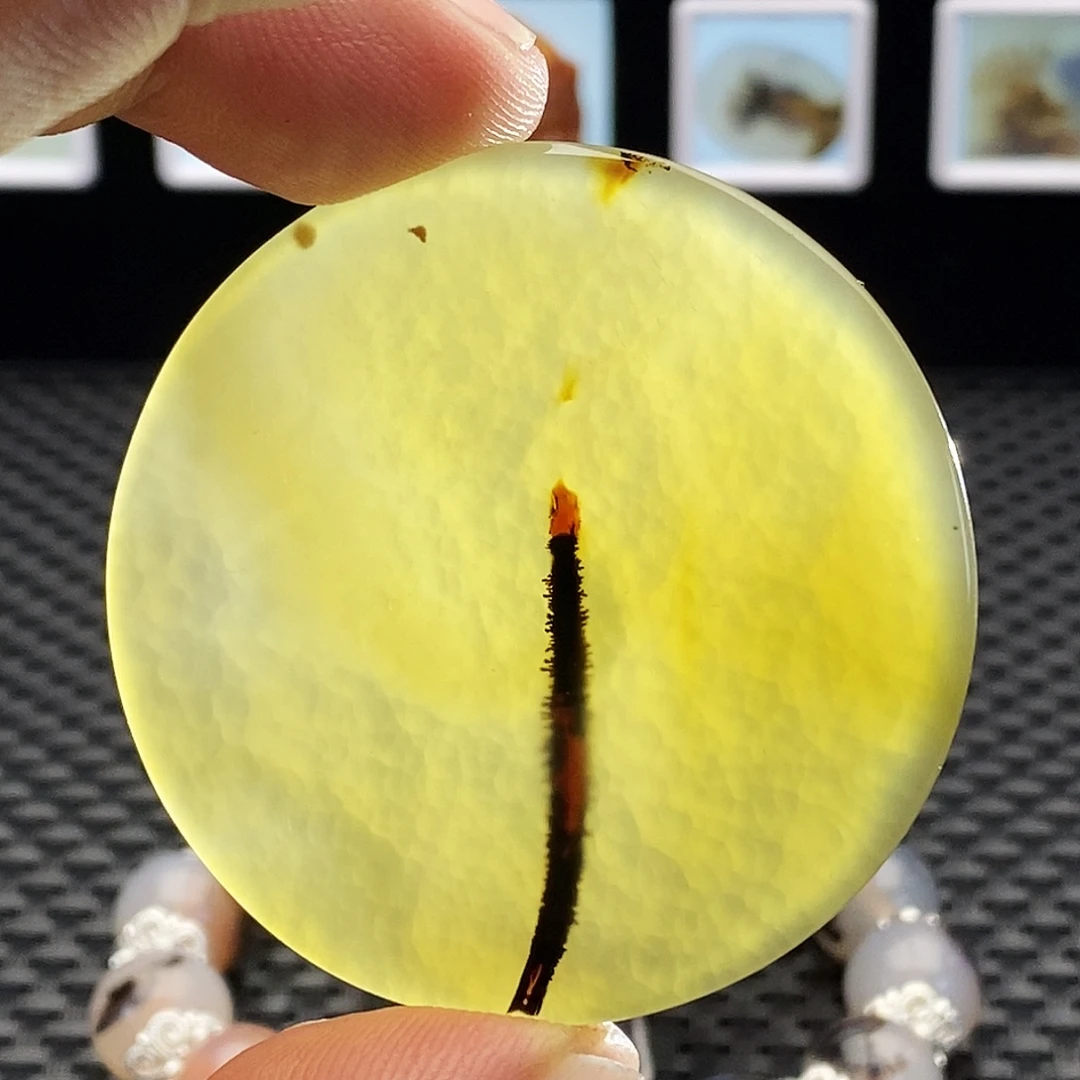 玛瑙/玉髓未镶嵌吊坠(不含链)106