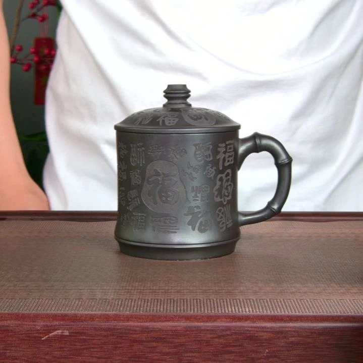 茶杯紫砂高货放漏