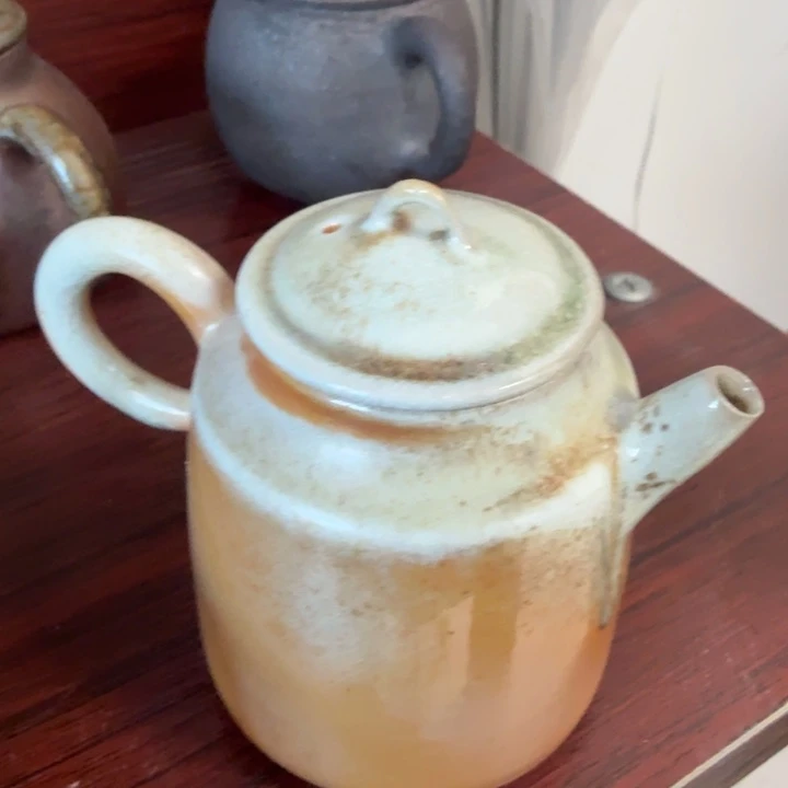陶盘柴烧福利心哦多多