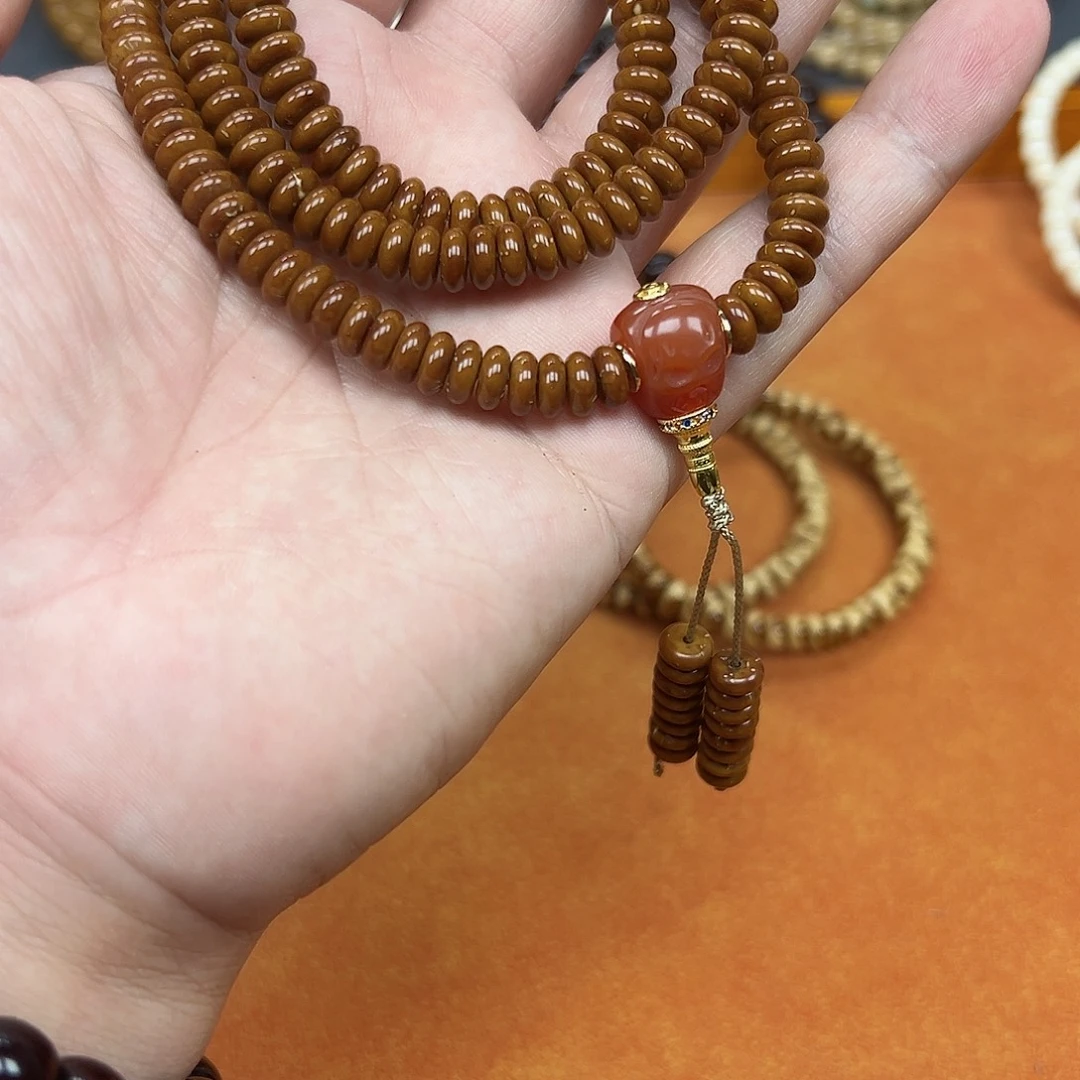 紫金鼠手串7长链实心