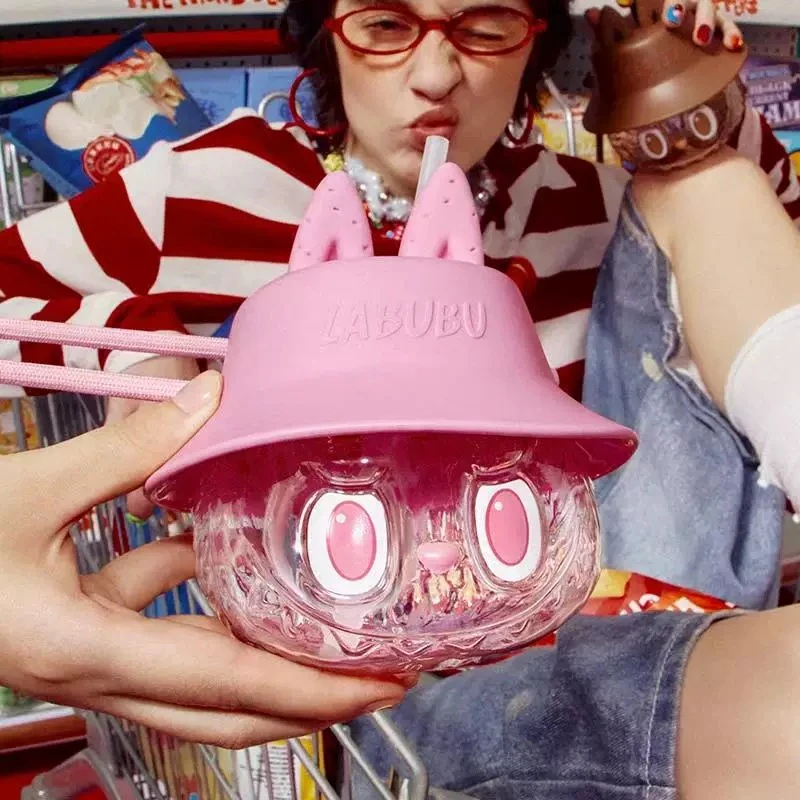 【拆盒】THE MONSTERS怪味便利店系列随行杯盲盒拉布布LABUBU