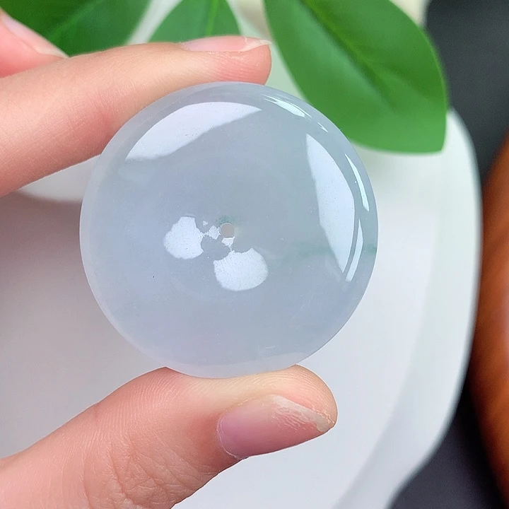 颈饰未镶嵌翡翠35.8-5.6mm