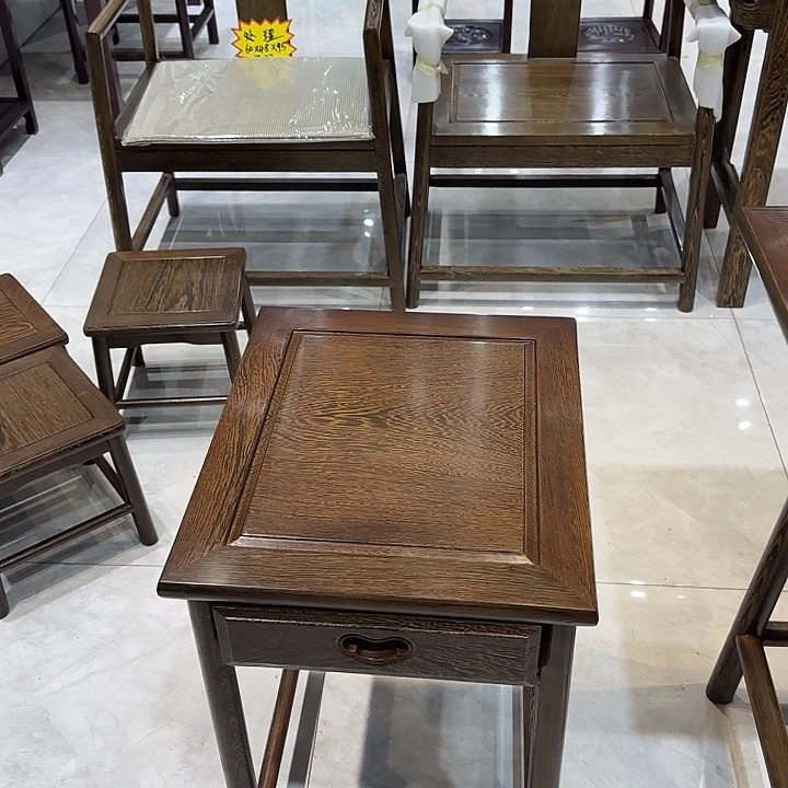 鸡翅木类茶几小平几