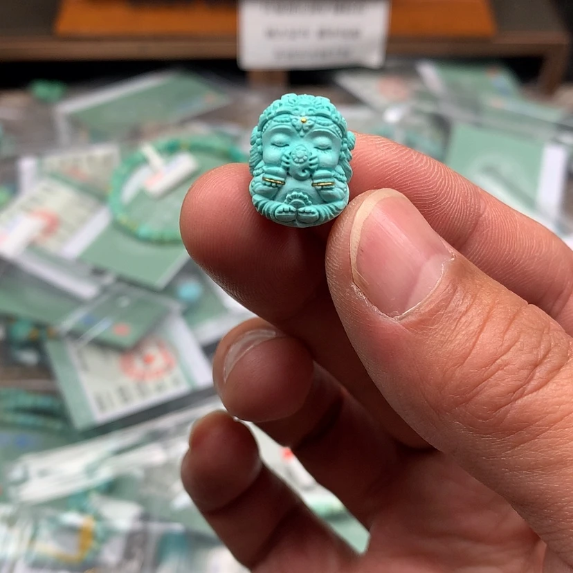 【闪购商品】未镶嵌绿松石颈饰33