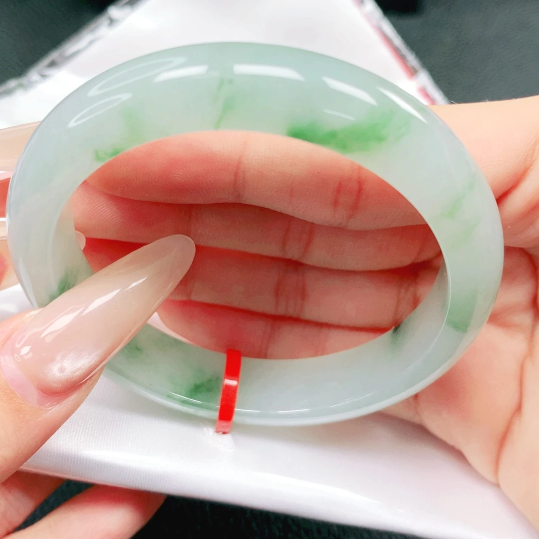 翡翠未镶嵌手镯54