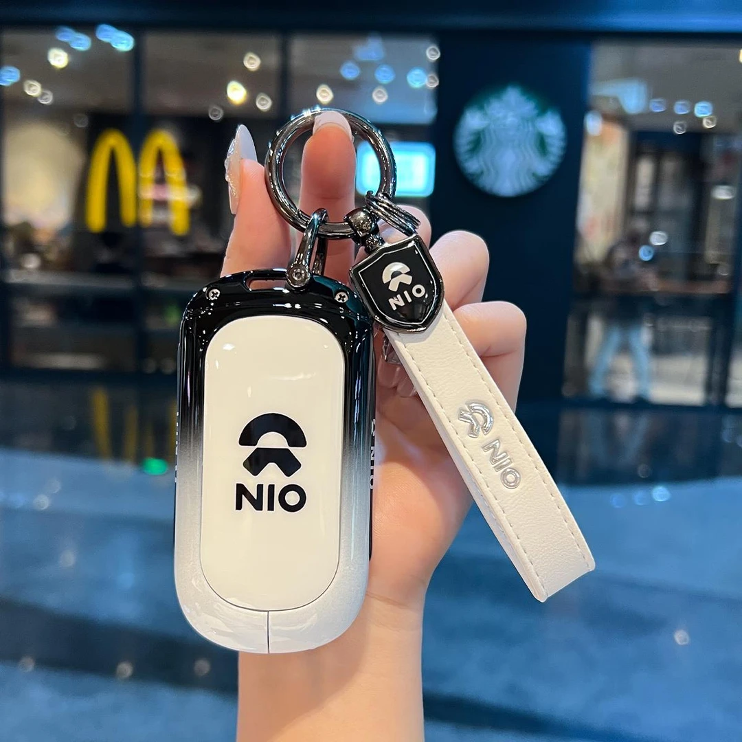 适用2026款蔚来ES8钥匙套ET9汽车钥匙壳包扣改装配件内饰男女金属