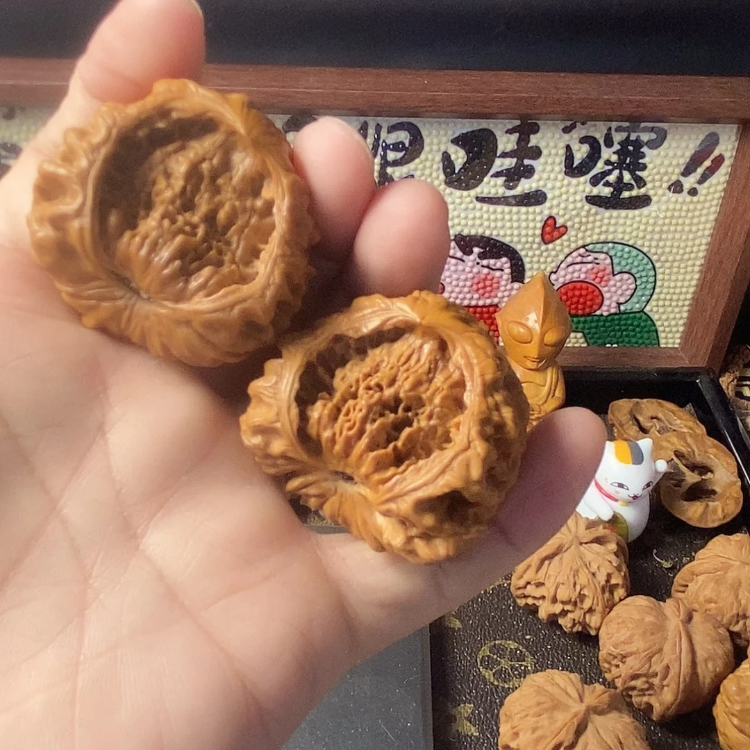 尊***尚吊坠文玩核桃蛇头44