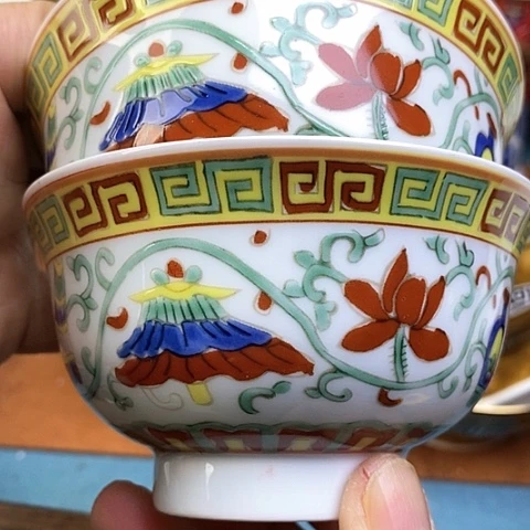 景德镇陶瓷藏式茶碗
