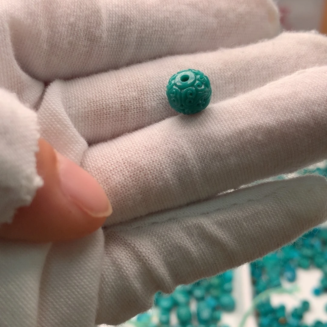 绿松石未镶嵌配饰j