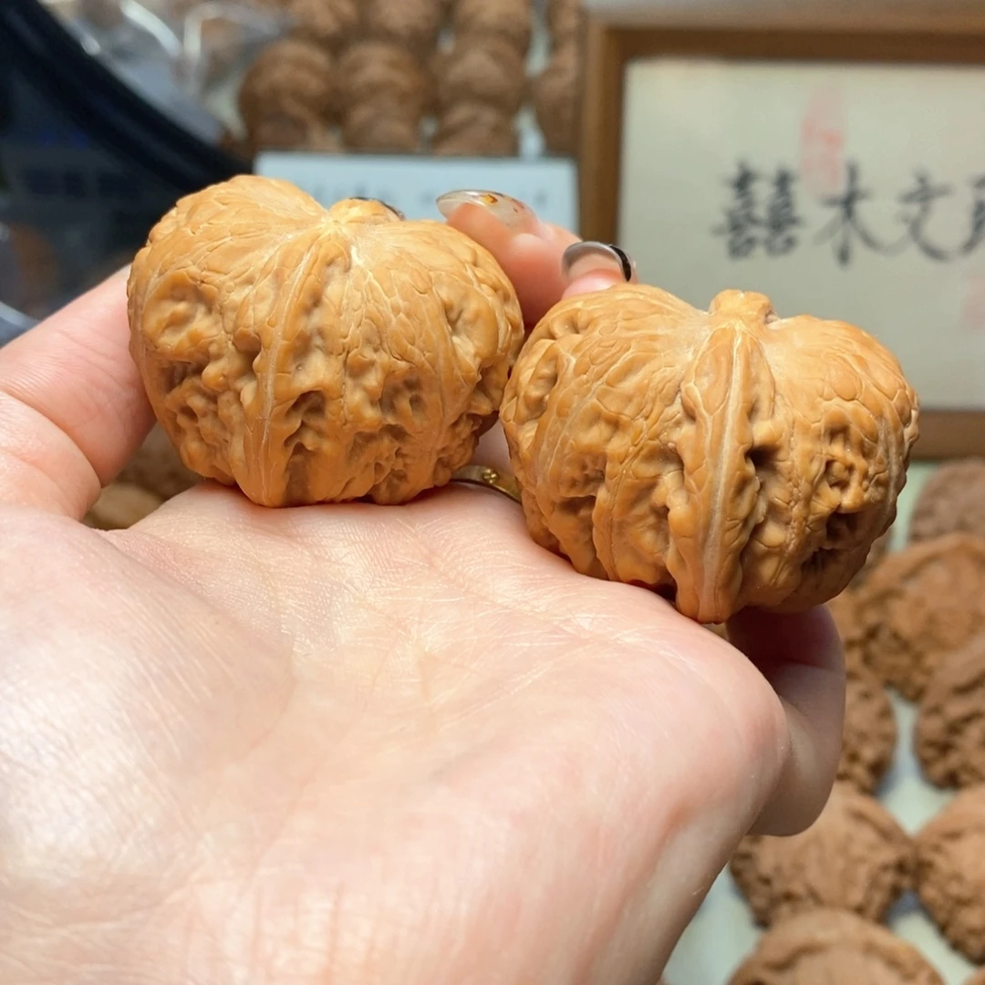 文玩核桃把件45元宝