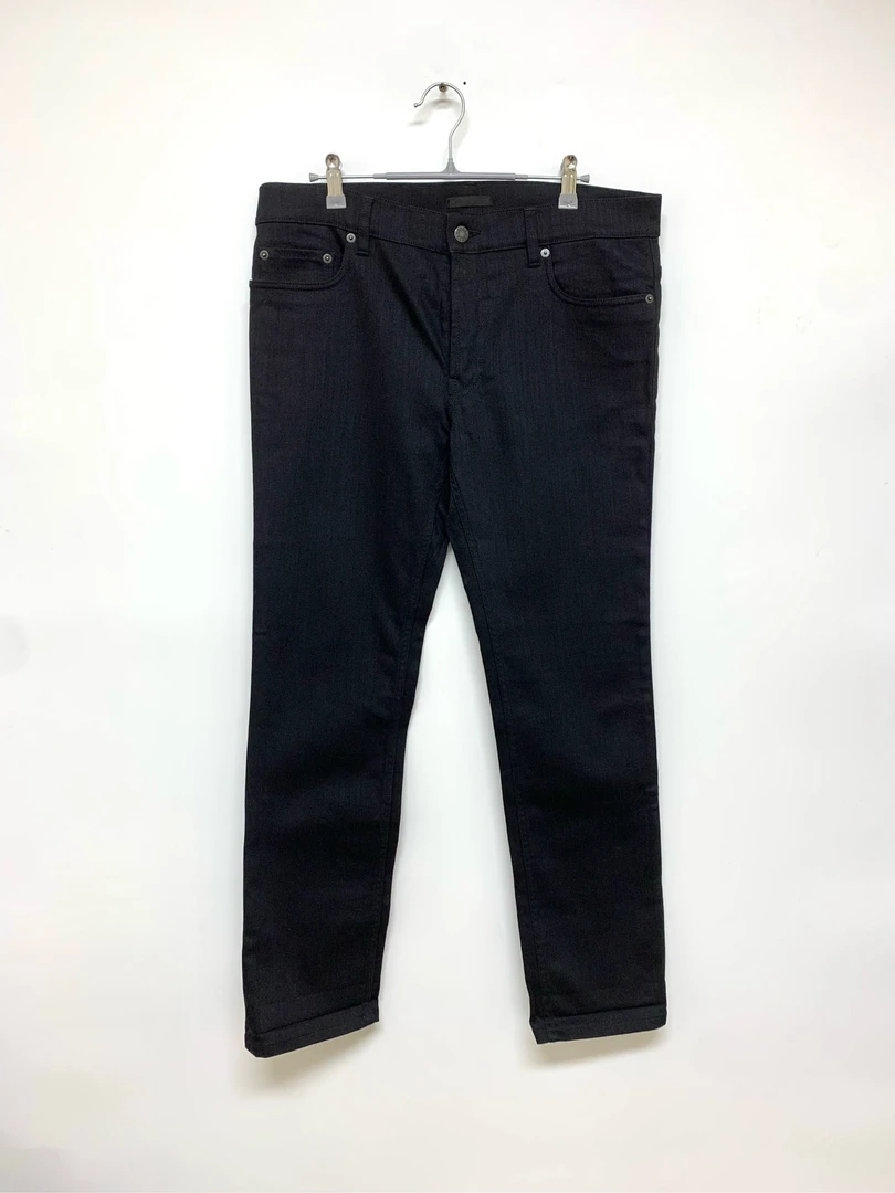 99新 Prada/普拉达 【Prada】黑色牛仔长裤 32码