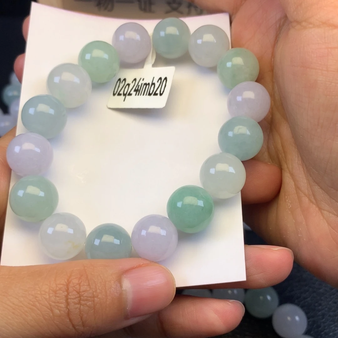 翡翠颈饰未镶嵌H天然缅甸翡翠