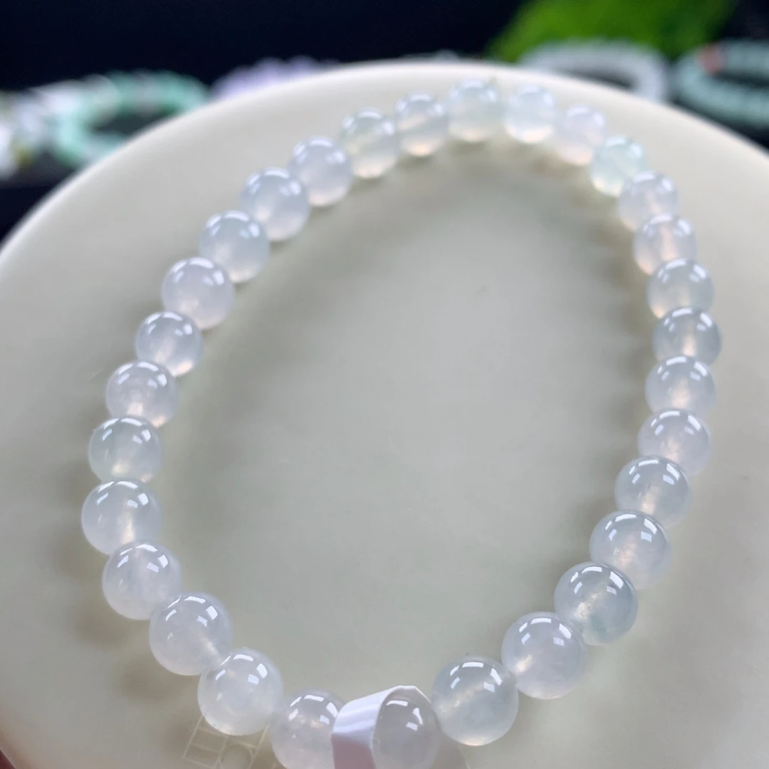 翡翠未镶嵌手链卡6