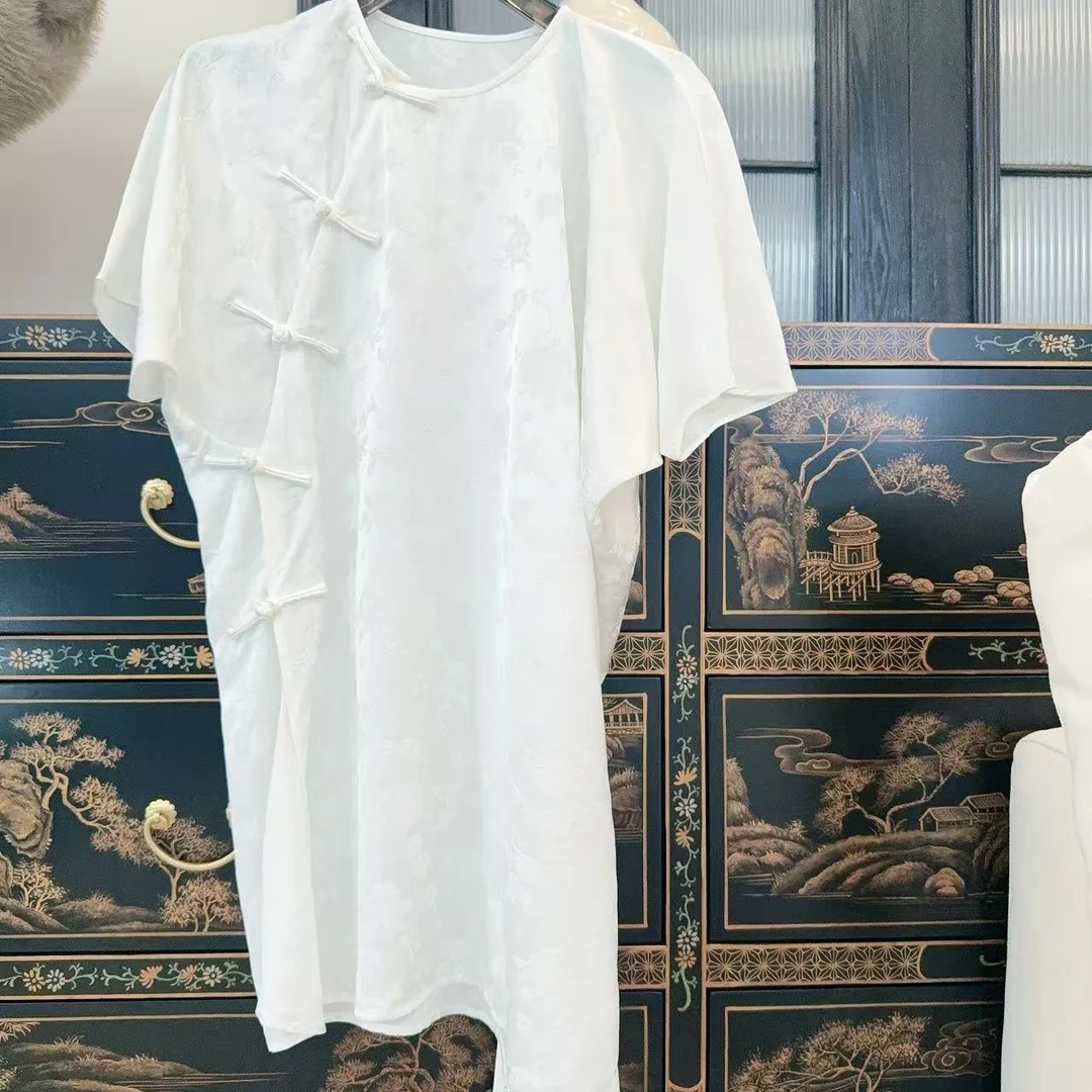 Betty Bairn【刘HAHA精选】新中式提花刺绣上衣24B-BW8210