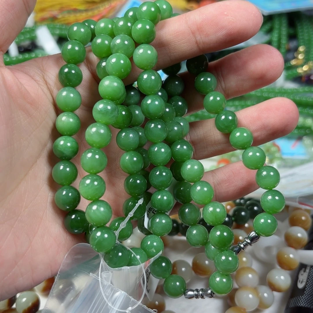 和田玉手链拍一发一多样性未镶嵌