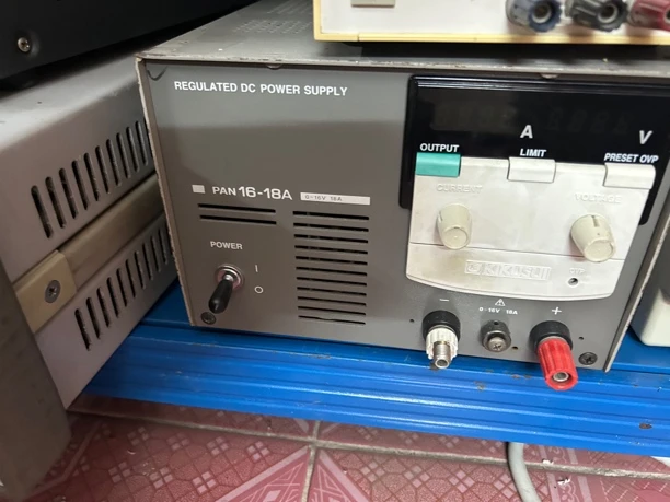 9新  日本菊水16V18Ａ线性可调直流稳压电源包好