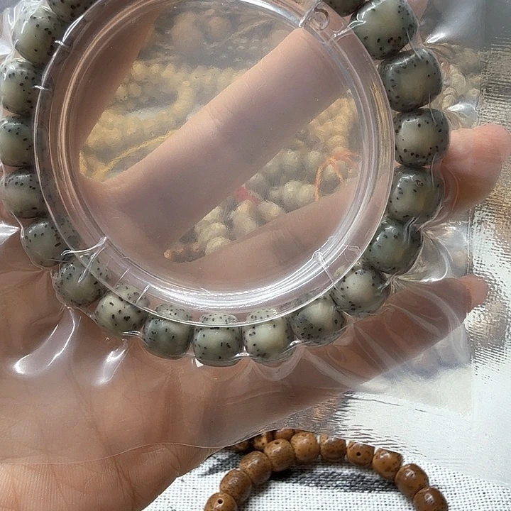 手串星月菩提石玉料糯冰