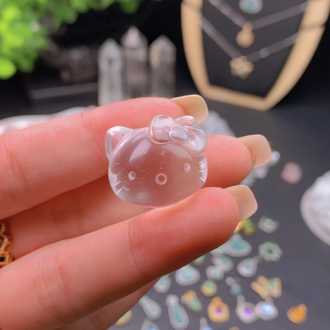 水晶手链未镶嵌白水晶大号KT