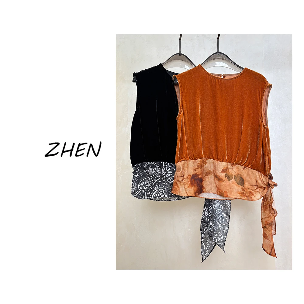 【ZHEN】25K00759 2025新款外套职场风小众设计师款马甲