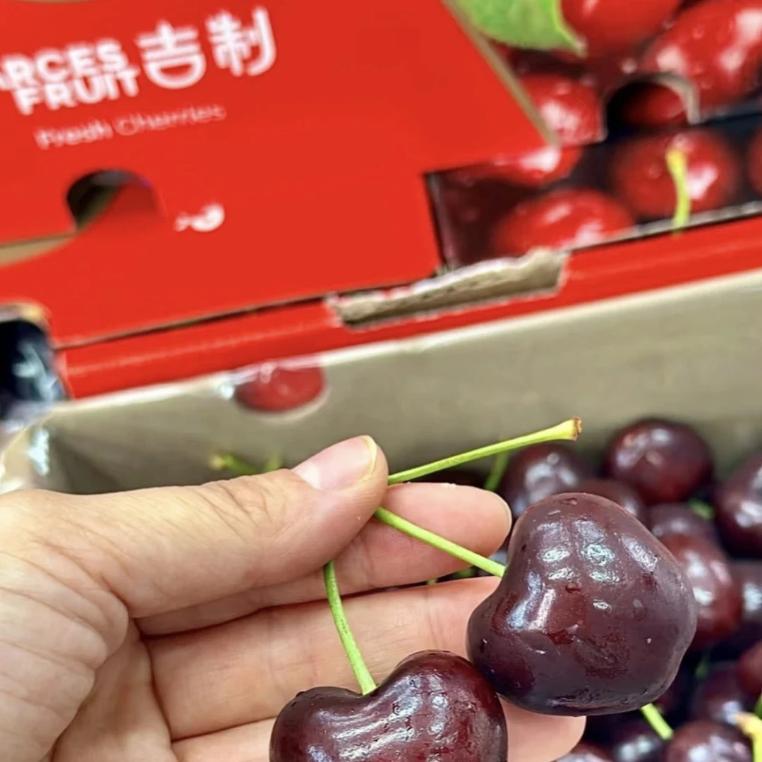 【海运】吉制桑提娜车厘子4JD净重5斤（内附果径卡）桑提娜樱桃智利共和国