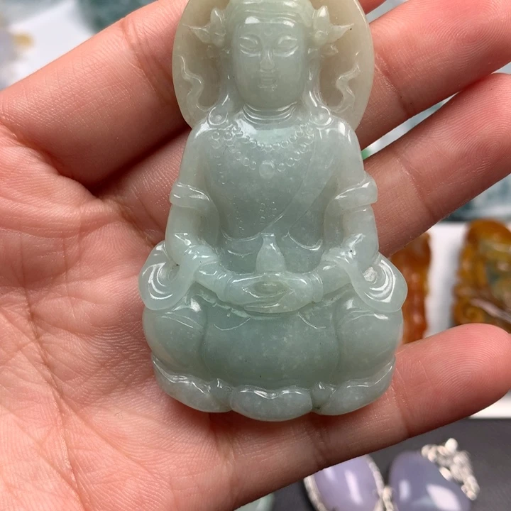 足银镀金镶嵌定制翡翠翡翠