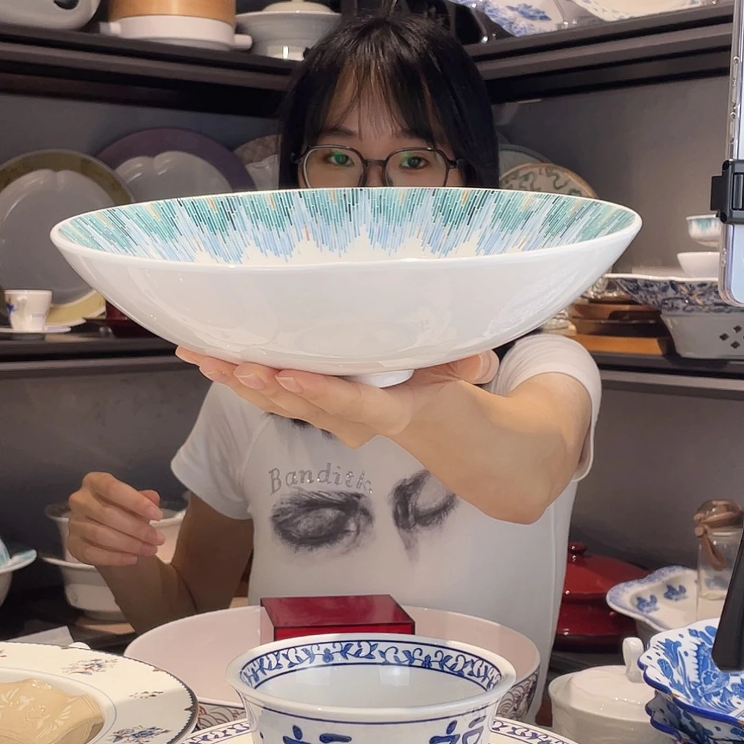 陶瓷10.5寸景德镇高白瓷