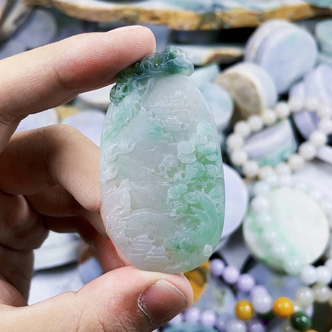 翡翠裸石翡翠首饰