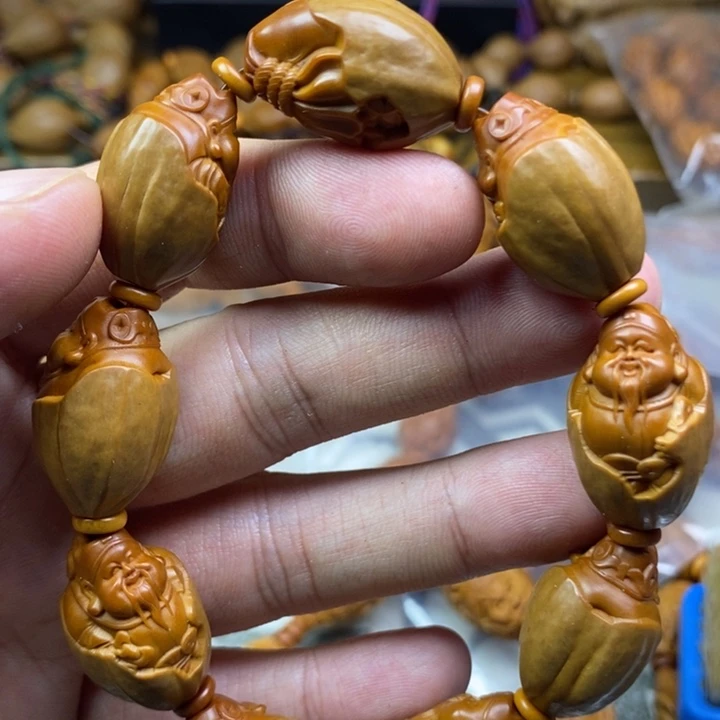 橄榄核手串/手链橄榄核雕工艺手串