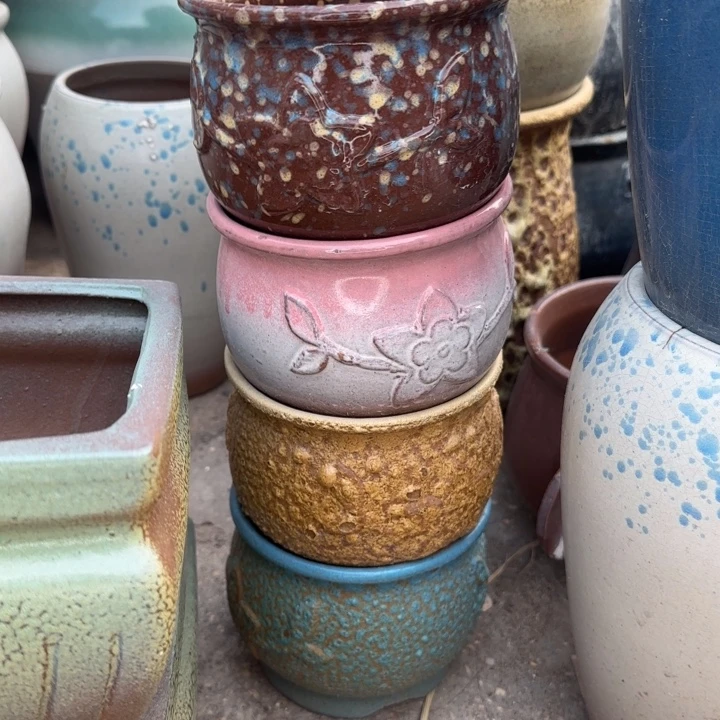 瑕疵花盆处理啦口12高10