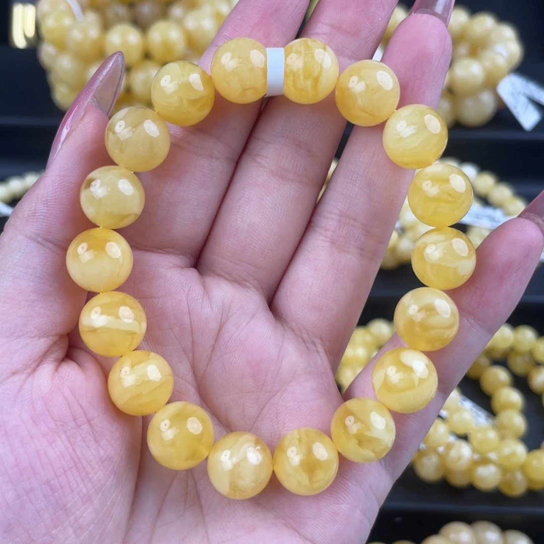 琥珀未镶嵌裸石满蜡11➕