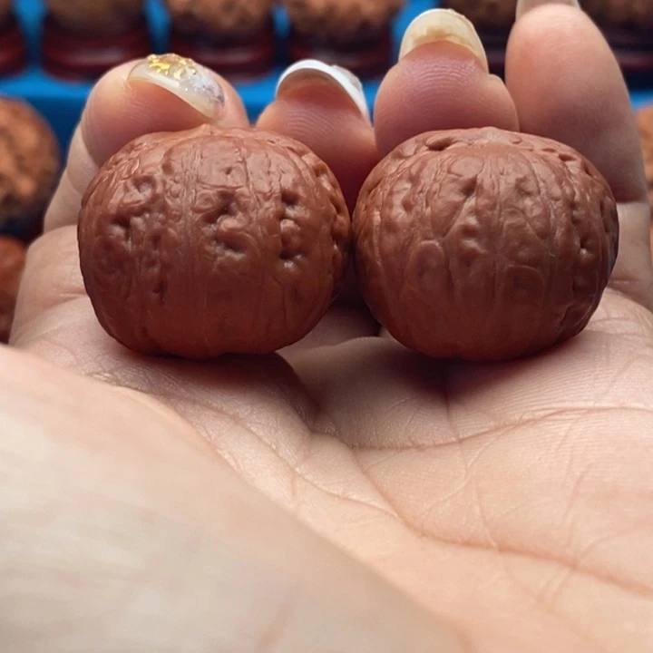 核桃精品文玩核桃手捻磨盘