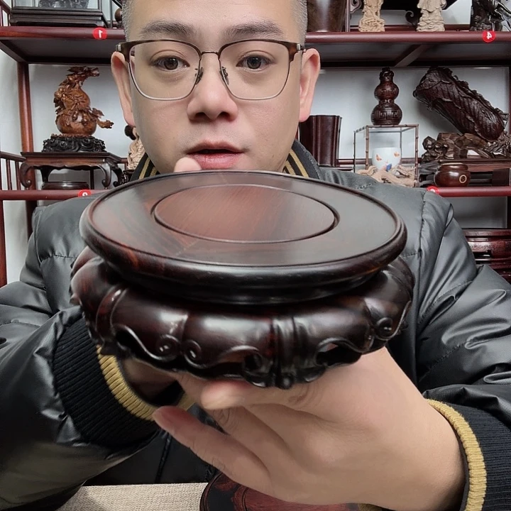 微凹黄檀工艺品底座