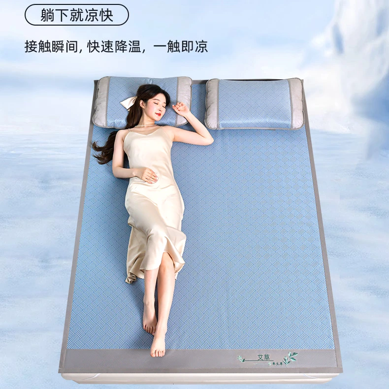 凉席夏季冰丝席2025新款冬夏两用学生宿舍单人家用双面可用席子