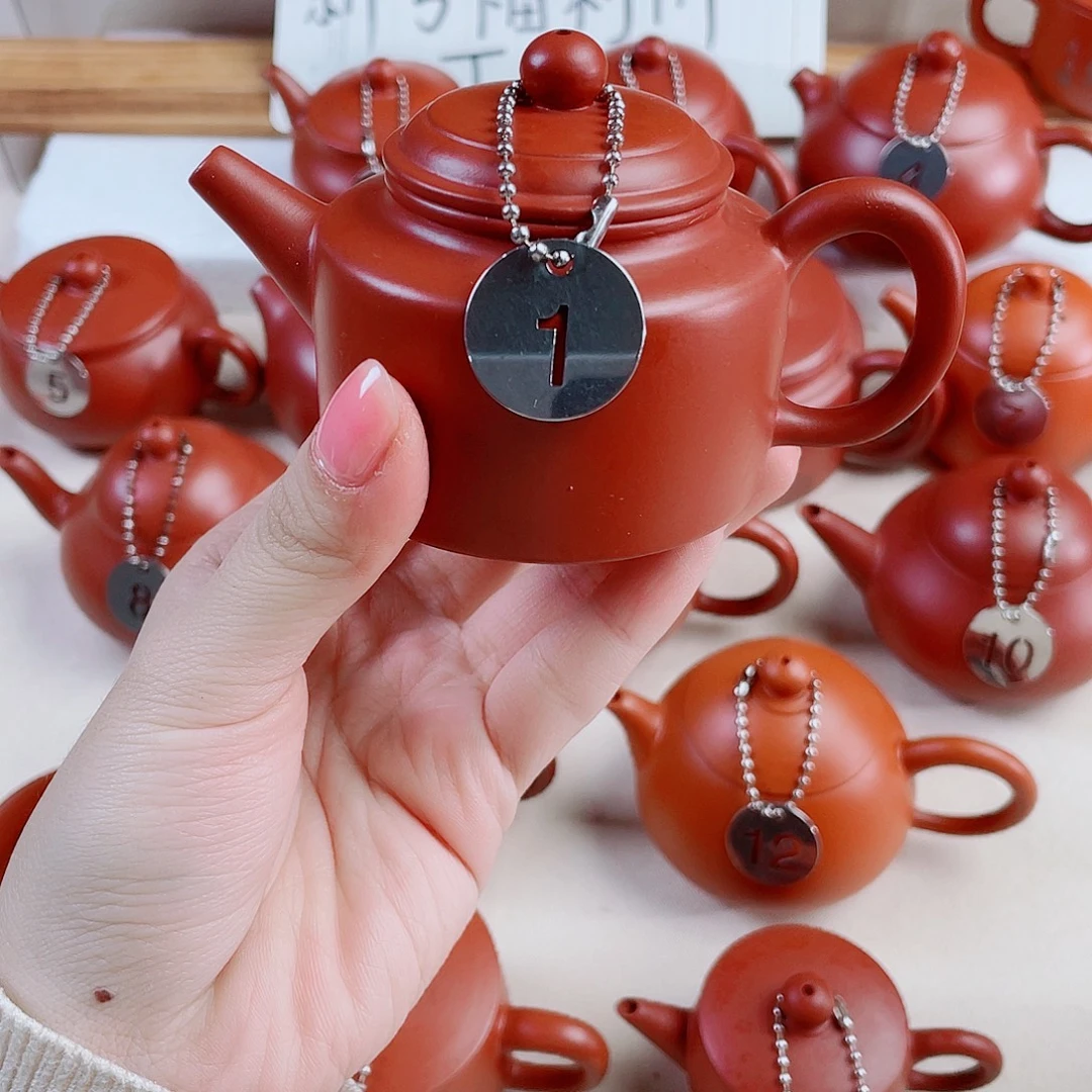 潮州朱泥壶德钟120