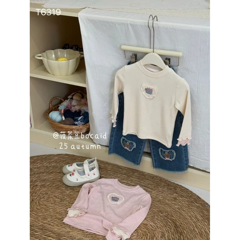 菠菜豆·25秋~爱心贴标T恤T6319（汉服）