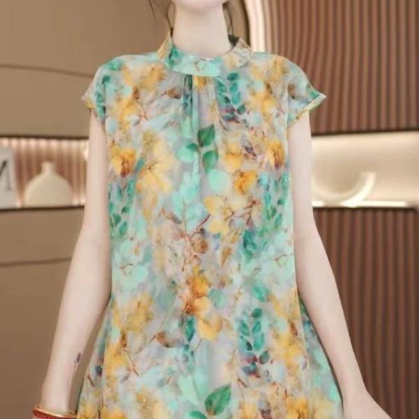 【慕枝南下】2025高端优雅撒银立体连衣裙Q8159