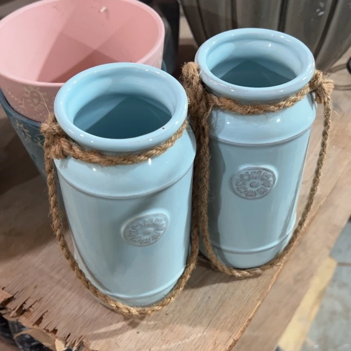 陶瓷花瓶摆件外贸出口微瑕捡漏