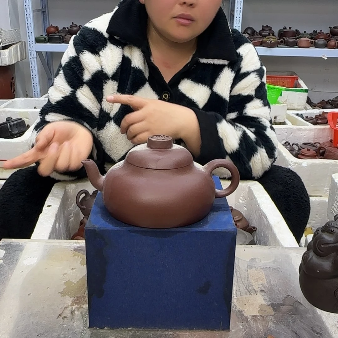 紫砂茶壶宜兴紫砂壶瑕疵处理