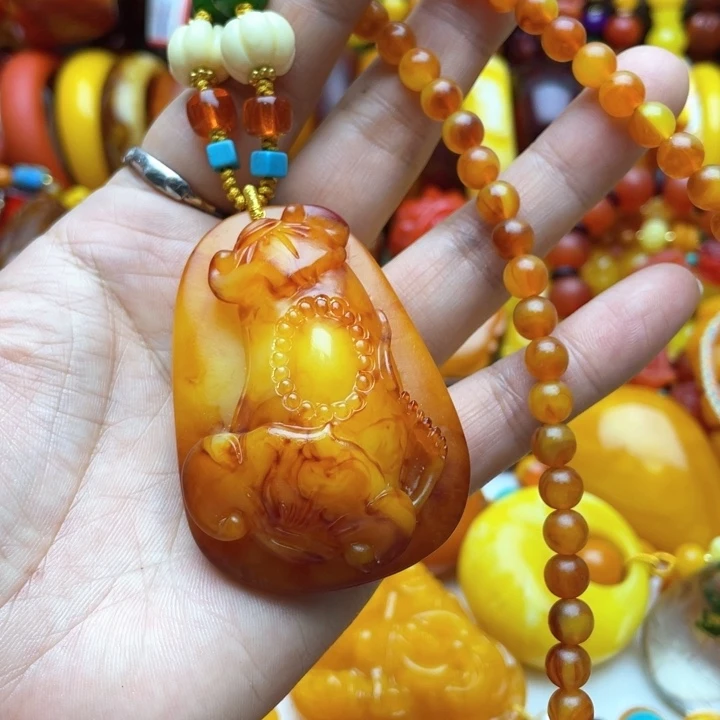 树脂制品28号如意毛衣链