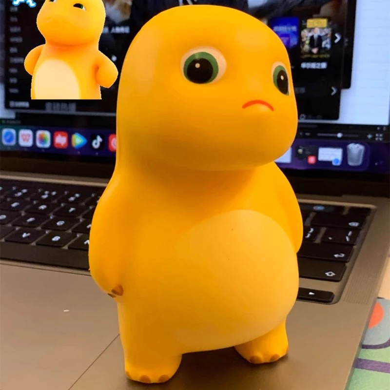 pu解压q弹奶龙网红歪头龙捏捏乐迷你玩具减压神器慢回弹解压公仔